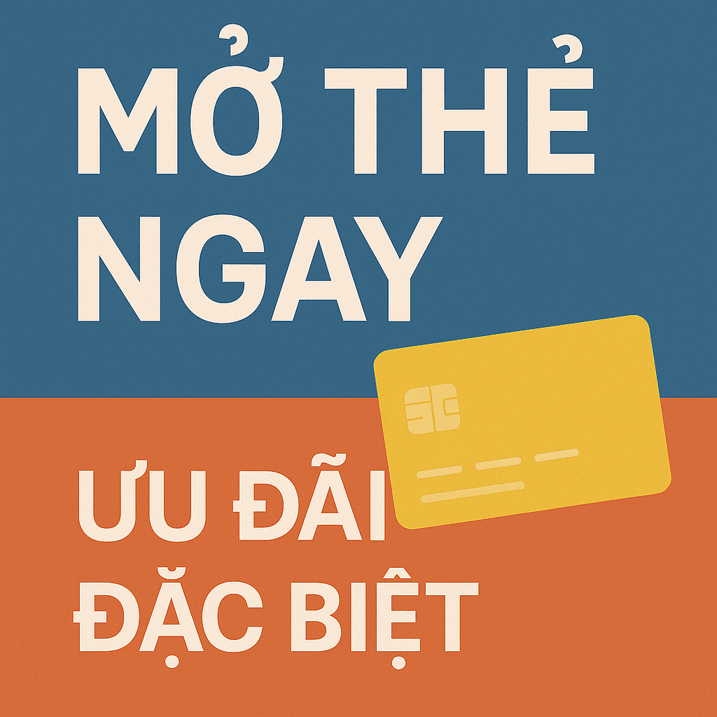 mở thêm thẻ tín dụng